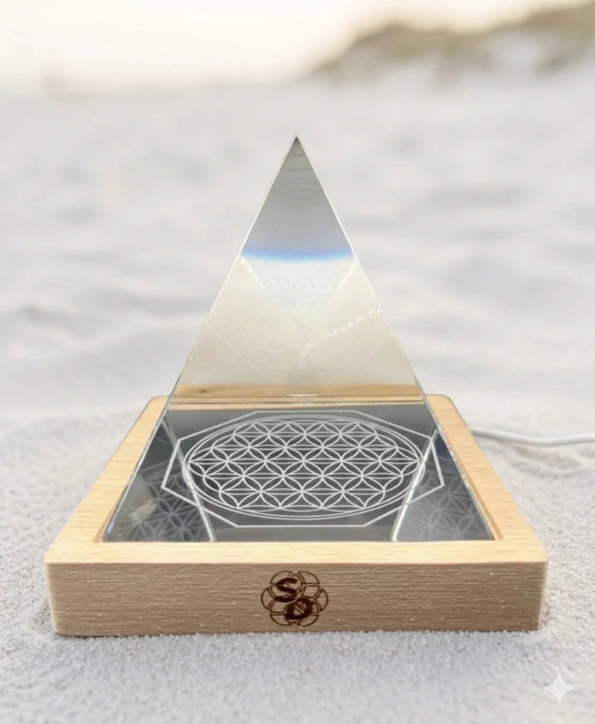 [FG-GEN-008] PROMO - Générateur Crystalline Orgonite Pyramid