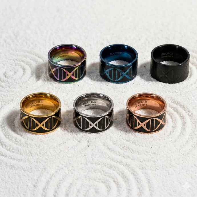 Bague Helix - vibranium